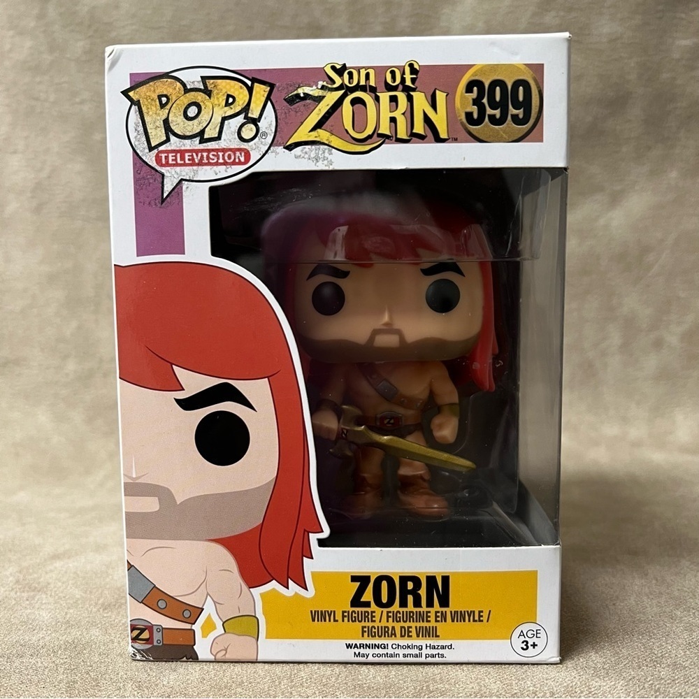 Funko POP! Television Son of Zorn #399 vinyl figure Cartoon Vaulted